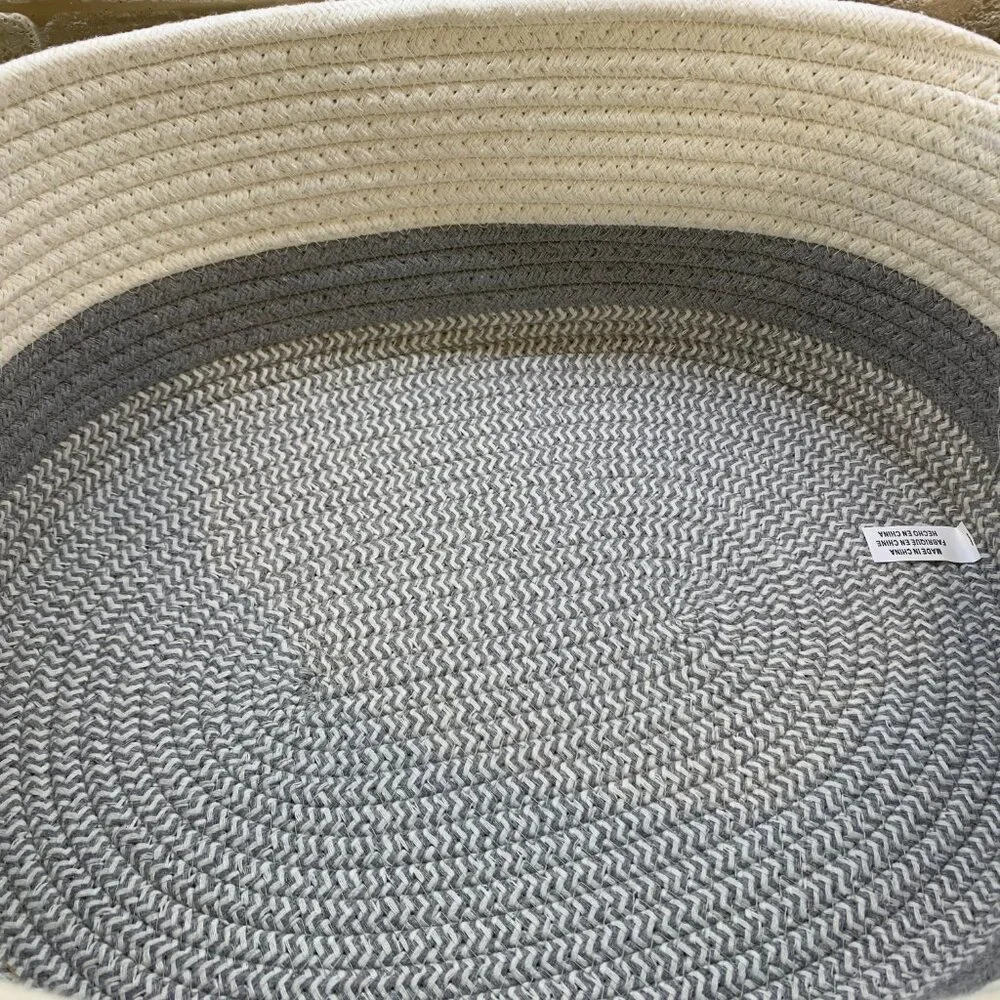 Rope Cotton Basket - NWOT - Picture 3 of 5